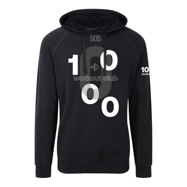 1000 Club Unisex Fitness Hoodie Thumbnail
