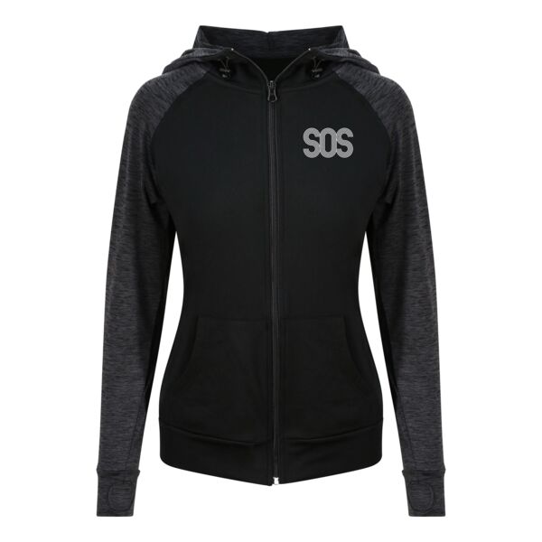 Cool Girlie Contrast Zoodie Thumbnail