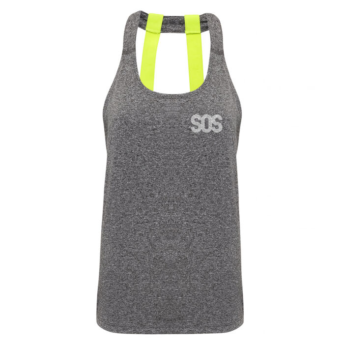 SOS  - Double Strap Back Vest  Thumbnail