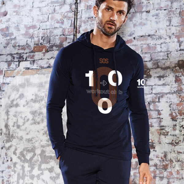 SOS  - 100 Club Unisex Fitness Hoodie Thumbnail