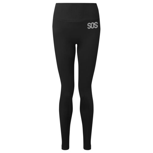 SOS  - Women's recycled scrunch leggings Thumbnail